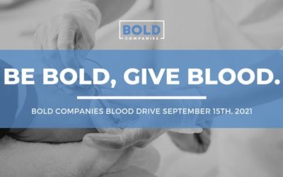 Be BOLD, give blood!