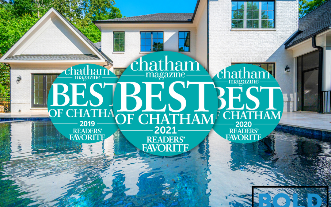 BOLD Construction wins BEST of Chatham 2021