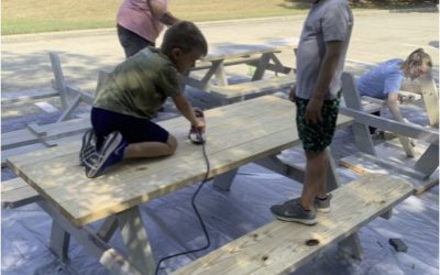 BOLD Foundation Donates Picnic Tables to Chatham County Schools