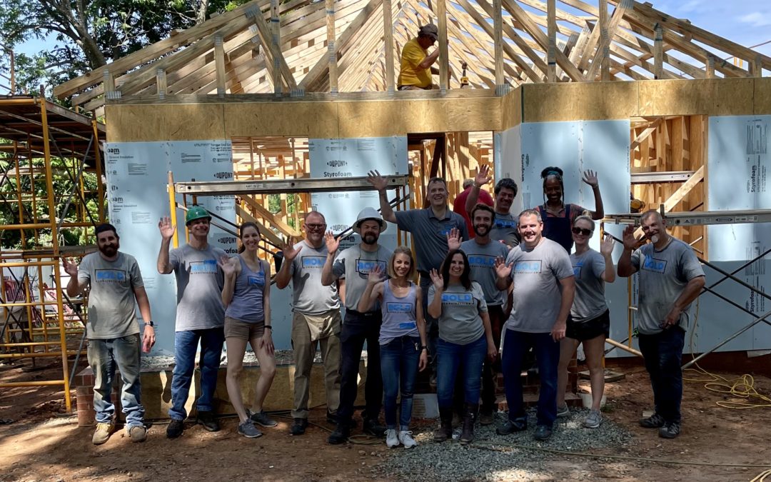 The BOLD Team and Chatham Habitat for Humanity, building dreams!