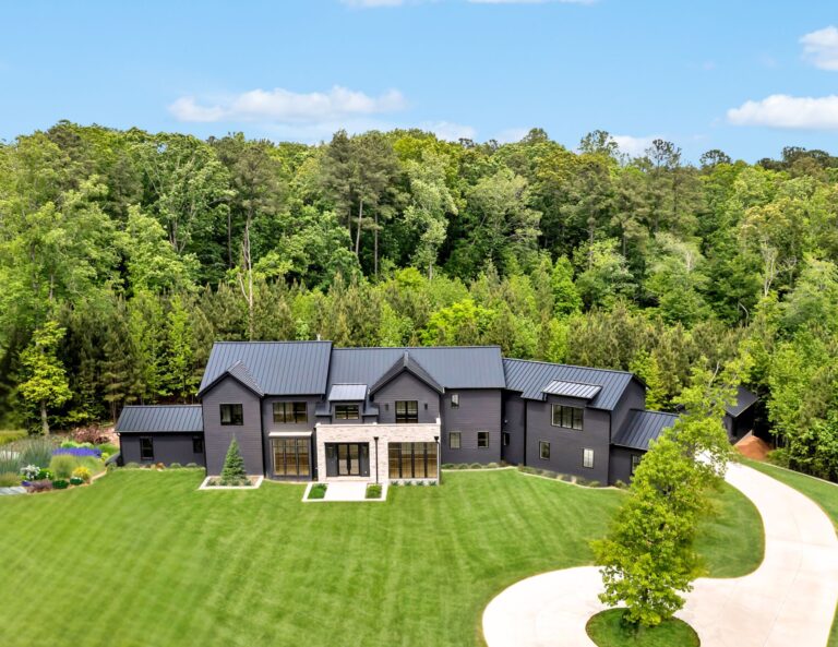 Graystone Manor custom home in Pittsboro, NC built by BOLD Construction