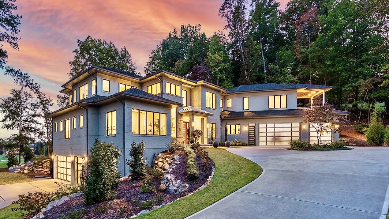Exterior Photo of Governors Club Custom Home