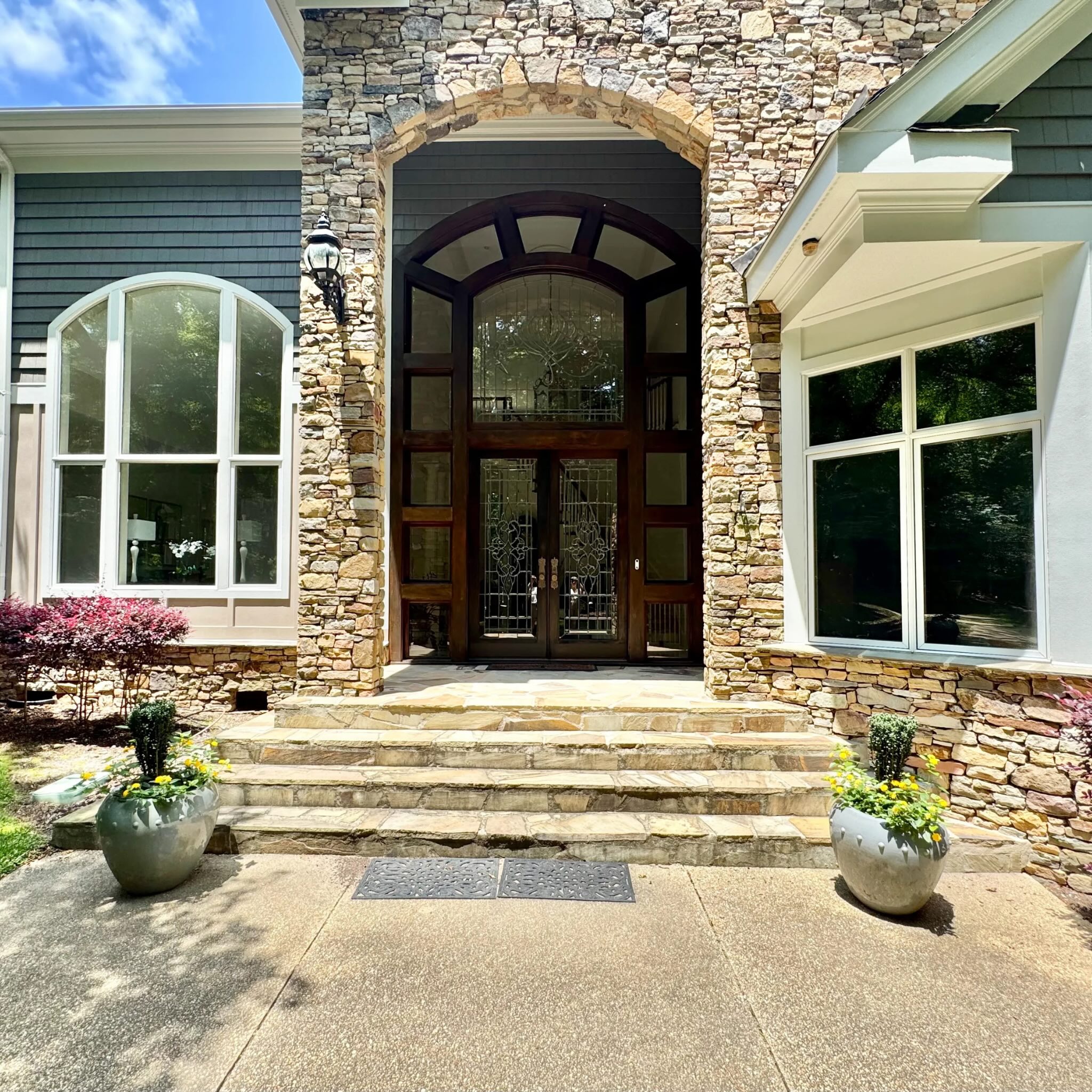 governors club front door after renovation