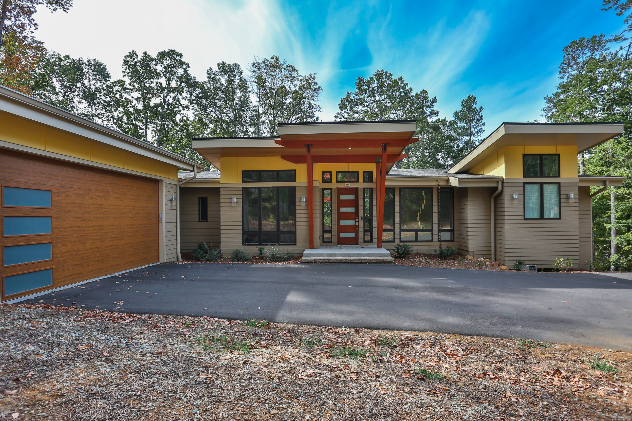 exterior of home built in chapel hill