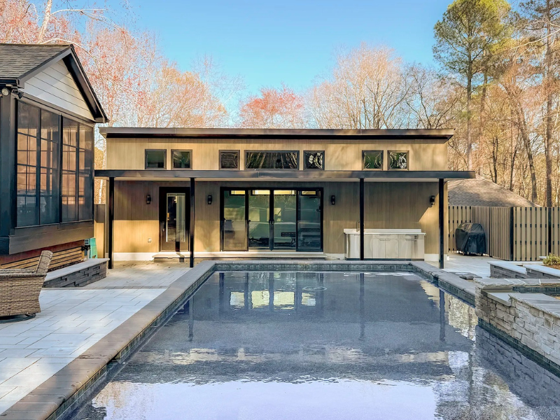 pool house