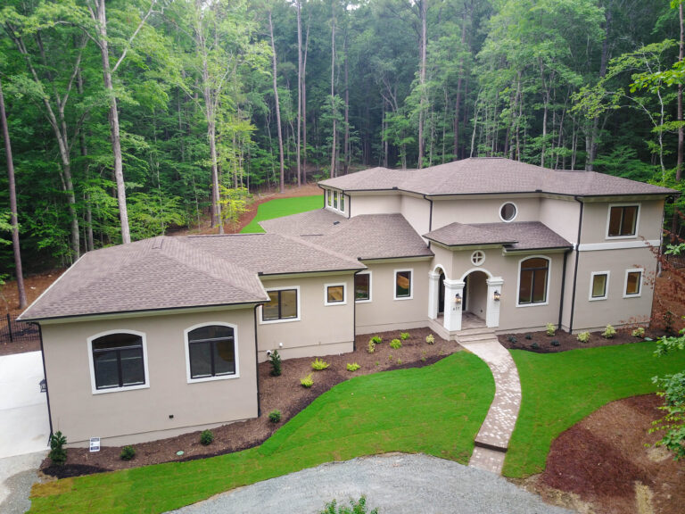 Mediterranean Retreat custom home in Chapel Hill, NC built by BOLD Construction