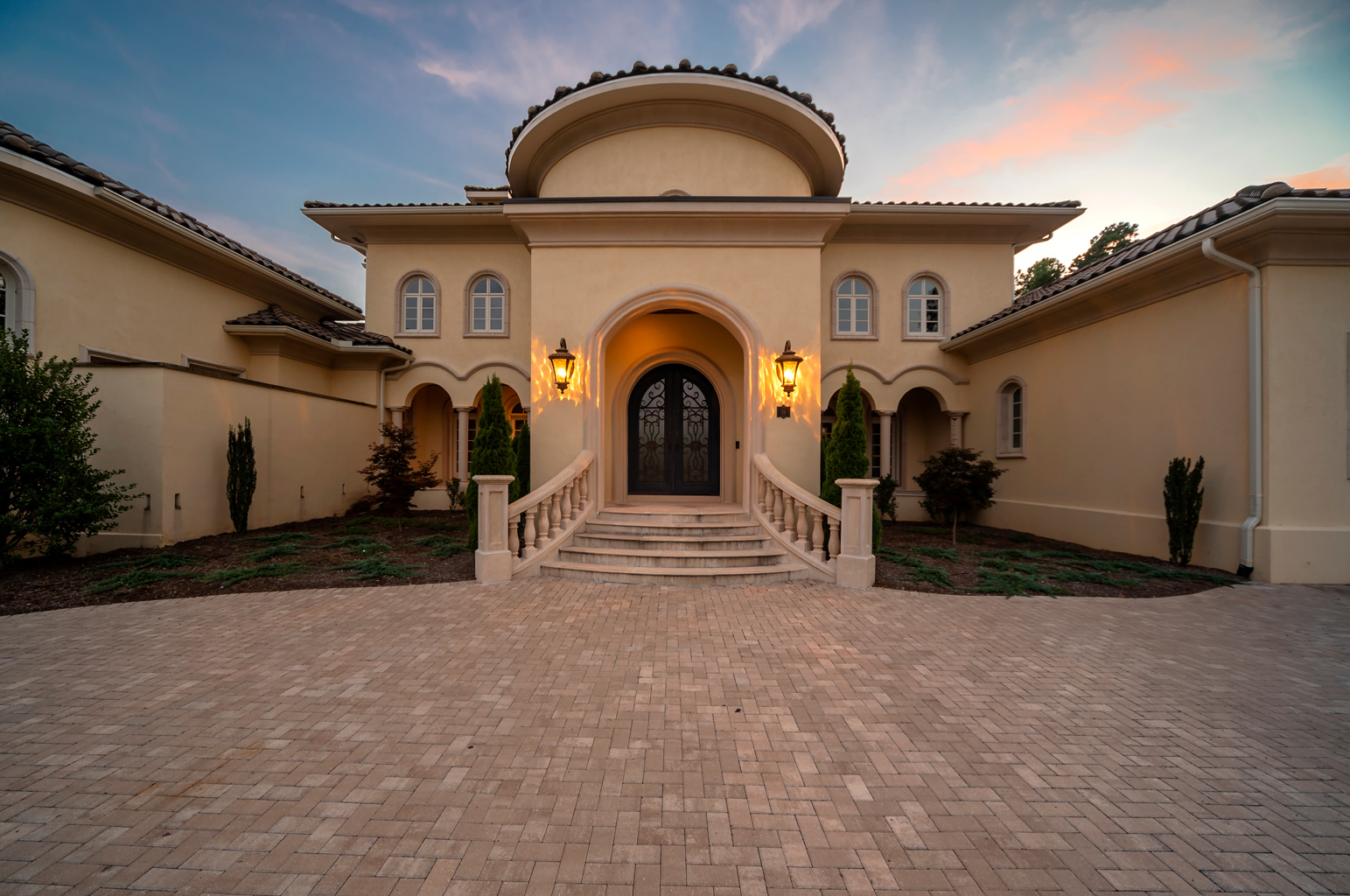 front door of home