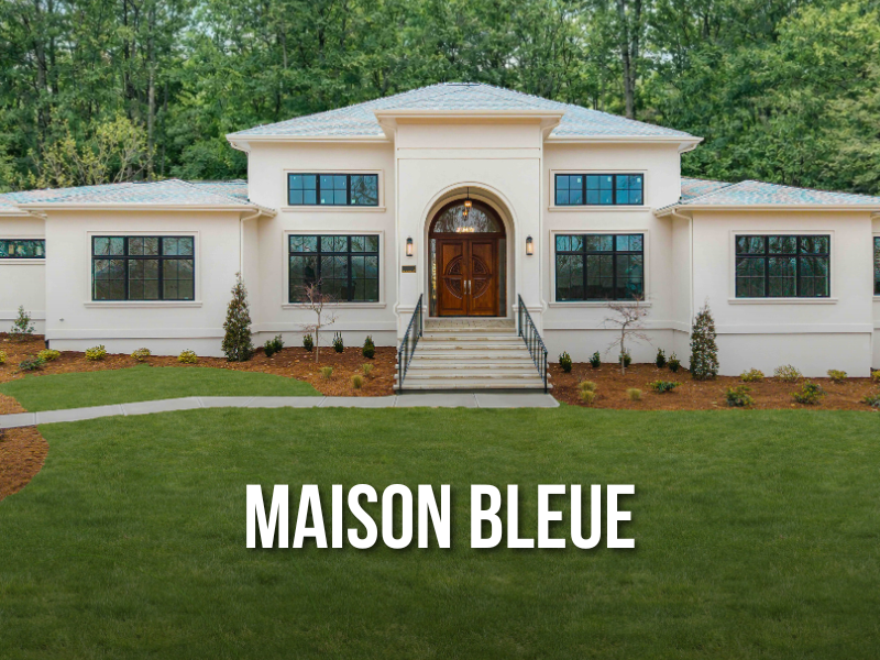 maison bleue